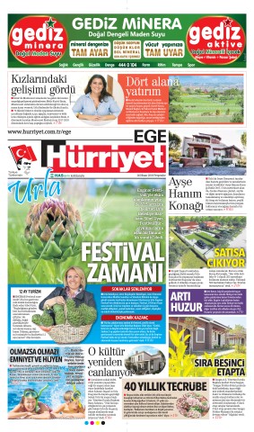 26 Nisan 2018 Hürriyet Urla